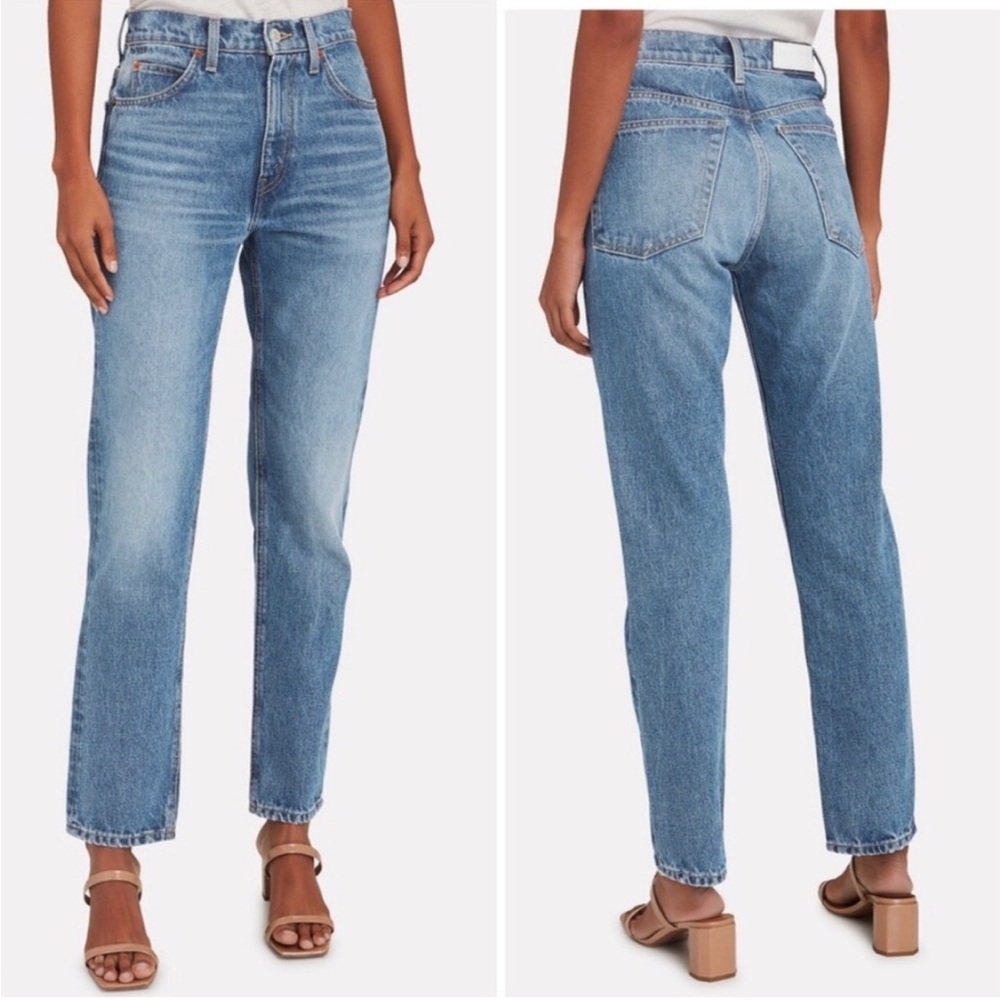 RE/DONE 70’s high rise straight leg